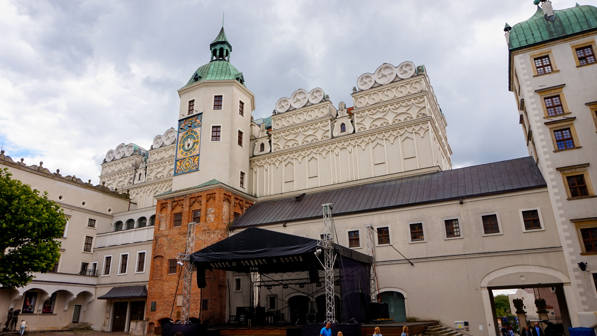 zamek w Szczecinie